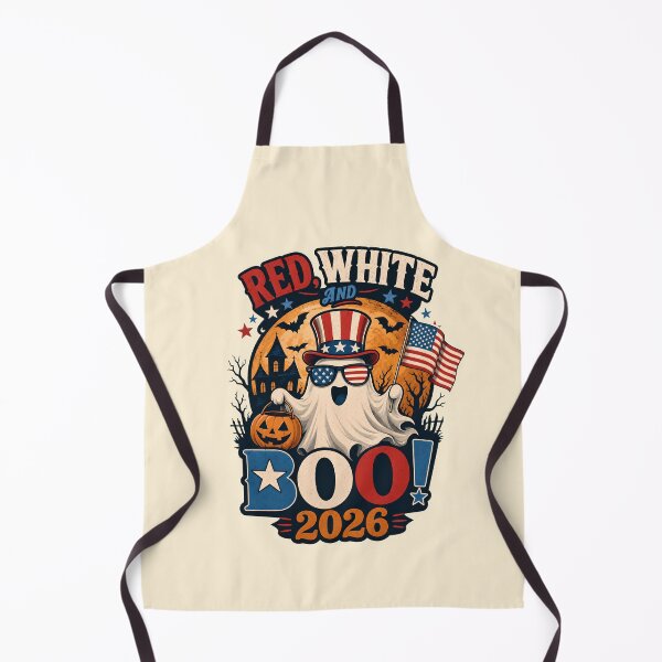 Item preview, Red, White and Boo! - Patriotic Halloween 2026 designed and sold by ParadoxParadox.
