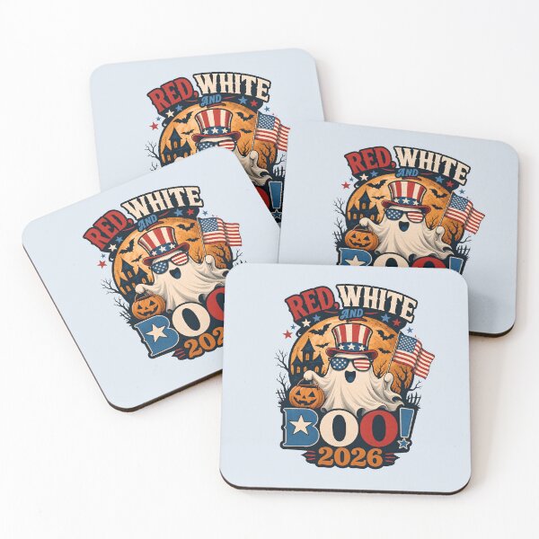 Item preview, Red, White and Boo! - Patriotic Halloween 2026 designed and sold by ParadoxParadox.