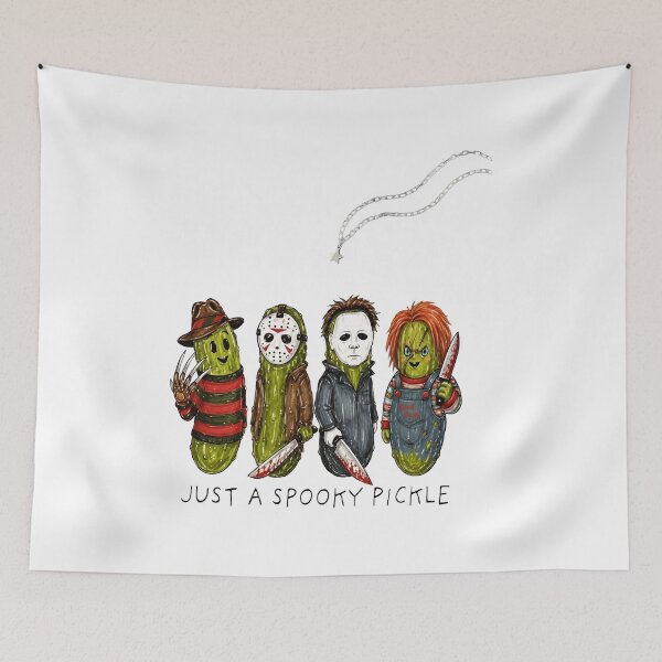 Item preview, Spooky Pickle Character Mashup T-Shirt designed and sold by JohnGutie48727.