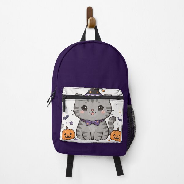 Item preview, Junior Wizard Hat - Cute Halloween Tabby Cat designed and sold by MAISON SYLVIE.