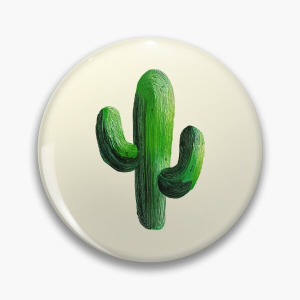 Item preview, Hand Drawn Green Desert Cactus designed and sold by jianina-alondra.