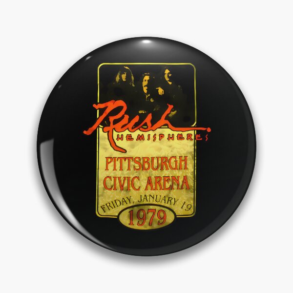 Item preview, Rush Hemispheres Pittsburgh Civic Arena 1979 designed and sold by abdoahmed1998.