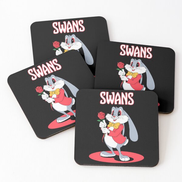 Item preview, Swans Experimental Rock Band Cute Cartoon Rabbit designed and sold by abdoahmed1998.