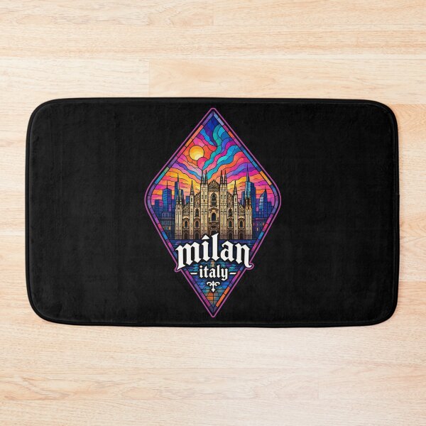 Item preview, Milan Italy Stained Glass Art Travel Europe designed and sold by TomFrontierArt.