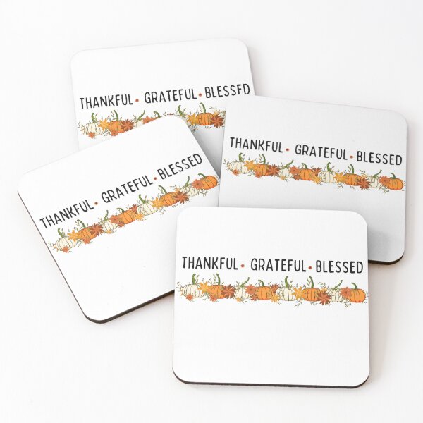 Item preview, Thankful.Grateful.Blessed designed and sold by Gohrin.co.