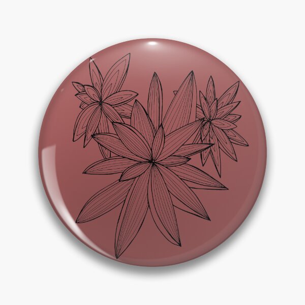 Item preview, Linear Flora Black 2.0 designed and sold by Francicci.