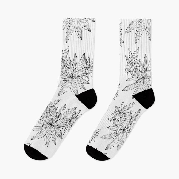 Item preview, Linear Flora Black 2.0 designed and sold by Francicci.