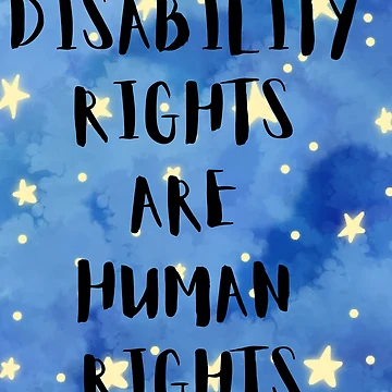 Artwork thumbnail, Disability Rights Are Human Rights by ExcessiveSarcasmCo.