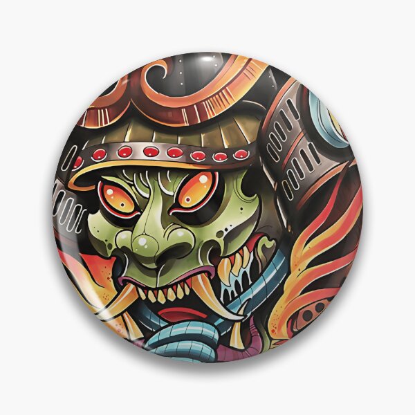 Item preview, hannya tattoo samurai tattoo designed and sold by kakkak2305.