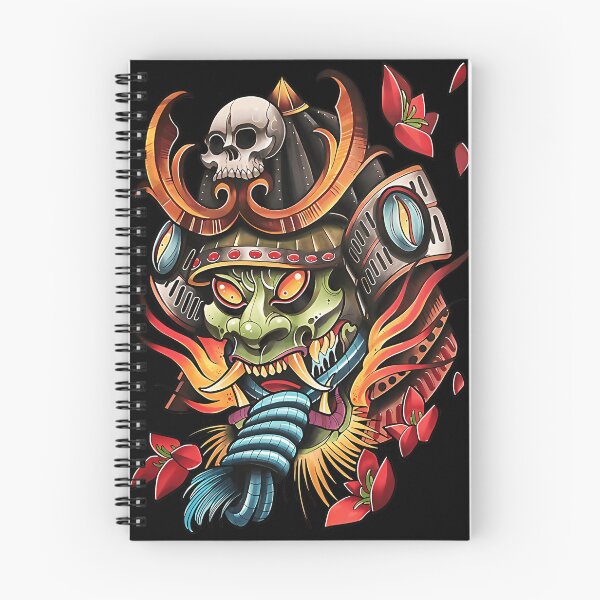 Item preview, hannya tattoo samurai tattoo designed and sold by kakkak2305.