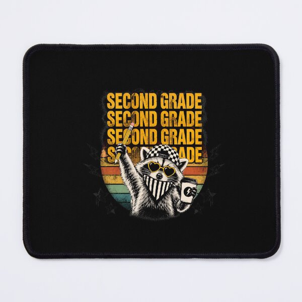 Item preview, Second Grade Raccoon Cool Back to School Pencil Coffee designed and sold by felixpalette.