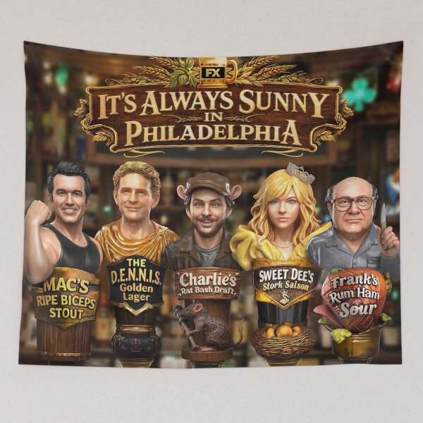 Item preview, Poster It's Always Sunny in Philadelphia Print designed and sold by angelafor.