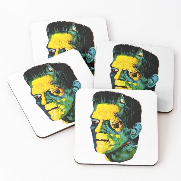Item preview, Karloff Frankenstein Monster Horror Movie Fan designed and sold by HeatherRoden.