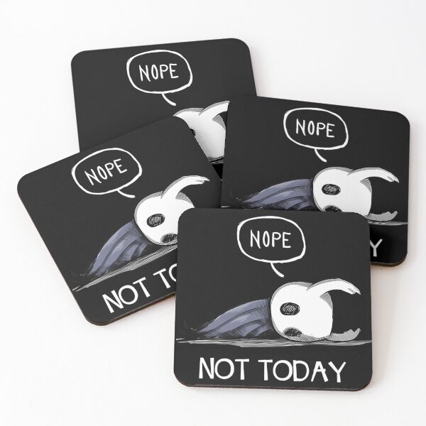 Item preview, Hollow Knight Not Today designed and sold by skmibi.