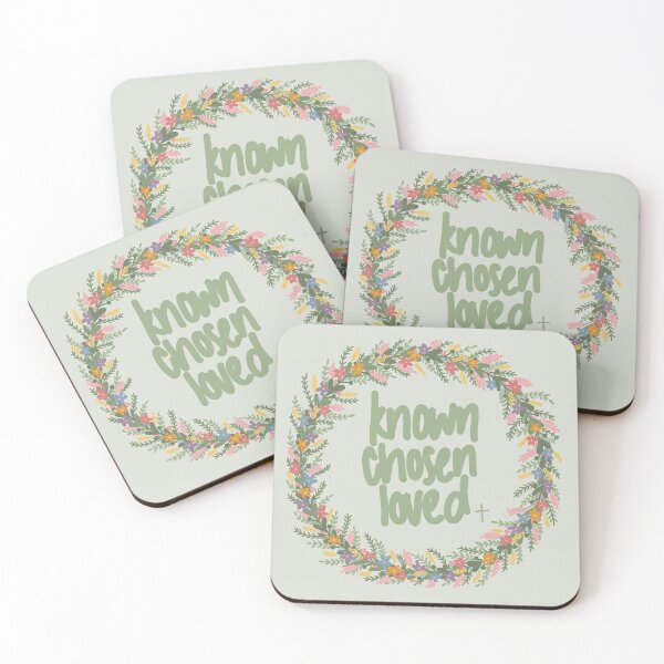 Item preview, Floral wreath - known chosen loved designed and sold by Line & Tide.