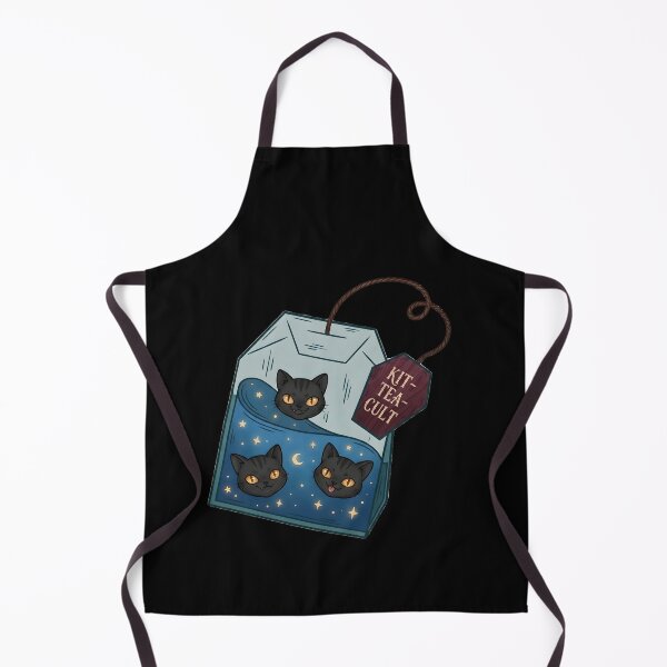 Item preview, Kit Tea Cult Black Cats designed and sold by OH-MY-GOTH.