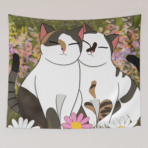 Item preview, Kitties Among the Daisies  designed and sold by bloomintoyoubiy.