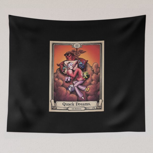 Item preview, Hazbin Hotel Lucifer Trading Card Quack Dreams designed and sold by GinaGrave.