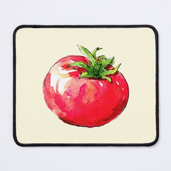 Item preview, Hand Painted Red Tomato Illustration designed and sold by jianina-alondra.