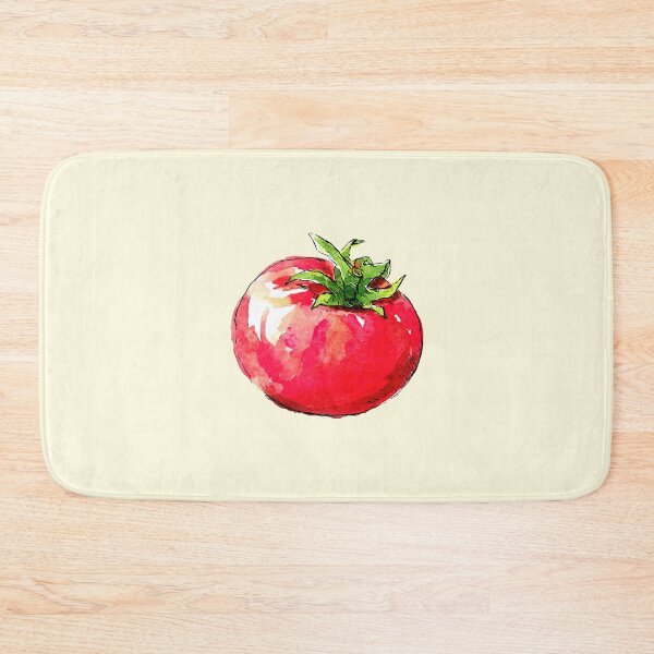 Item preview, Hand Painted Red Tomato Illustration designed and sold by jianina-alondra.