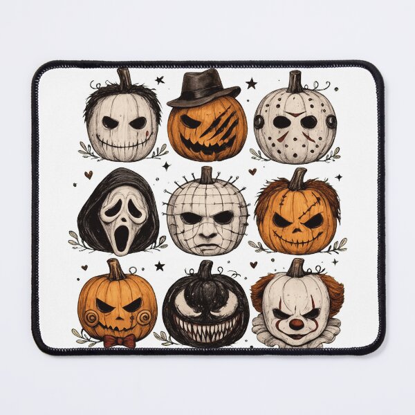 Item preview, Spooky Villain Pumpkin Halloween Graphic Tee designed and sold by KellyThom85142.