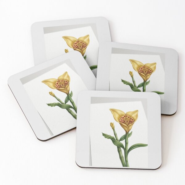 Item preview, ​Vintage Yellow Orchid Botanical Illustration  designed and sold by SofiaByCruti.
