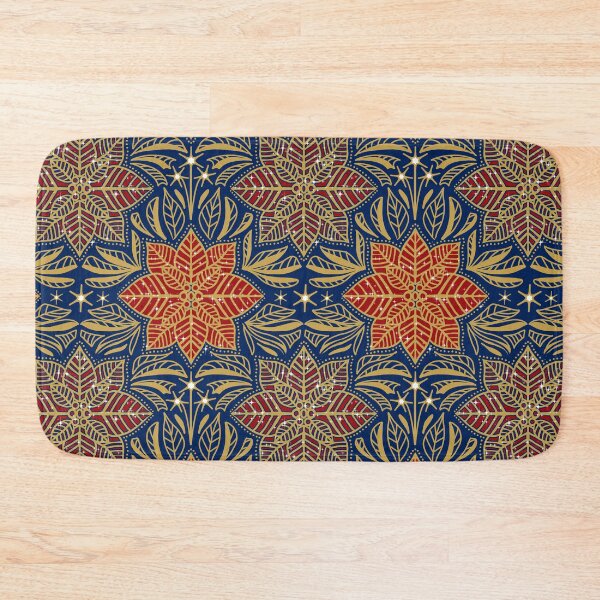 Item preview, Maximalism Christmas: Poinsettia designed and sold by PerlaDesignArt.