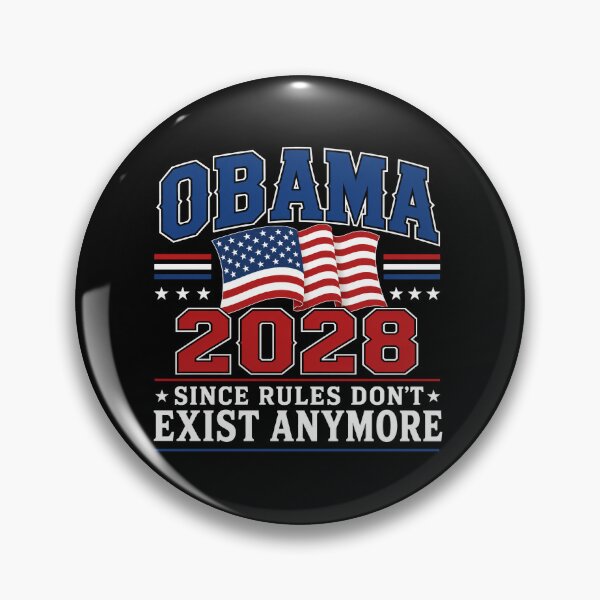 Item preview, Obama 2028 American Flag Retro Election  designed and sold by Abigaildixon92.