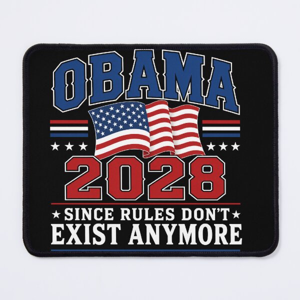 Item preview, Obama 2028 American Flag Retro Election  designed and sold by Abigaildixon92.