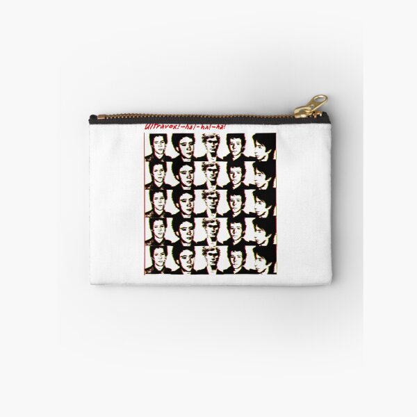 Item preview, Glitch Face Portrait Grid Repeat Pattern designed and sold by Glaeshur.