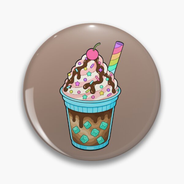 Item preview, Cute Rainbow Iced Coffee – Sweet Pastel Drink designed and sold by Aimetoi.