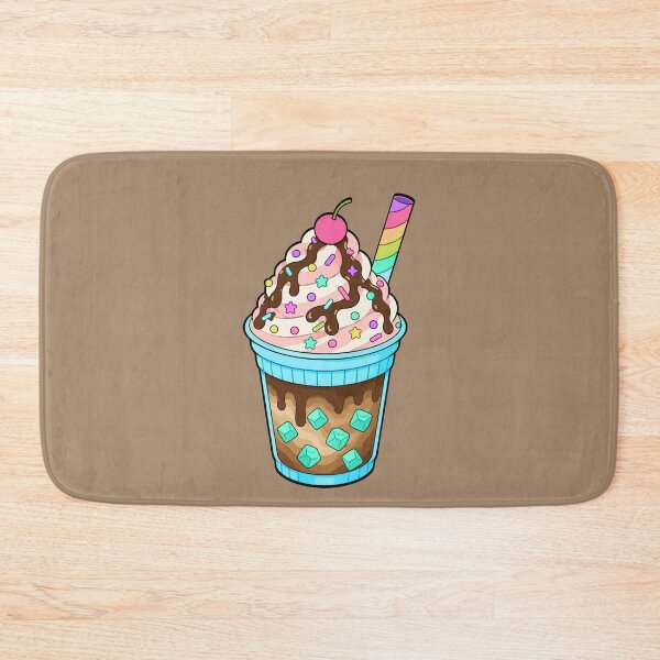 Item preview, Cute Rainbow Iced Coffee – Sweet Pastel Drink designed and sold by Aimetoi.