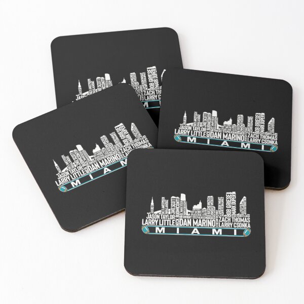 Item preview, Miami Football Legends Skyline Graphic designed and sold by MicheleJo16341.