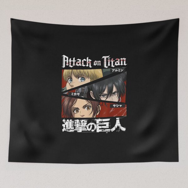 Item preview, AO Titan Season 4 Character Eyes and Kanji Anime designed and sold by SusanaElls.