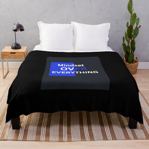 Item preview, Mindset Over Everything – Motivational Minimalist Typography designed and sold by Kruti Collection.