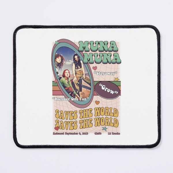 Item preview, Muna Band Save The World Album What I Want Life's So Fun Tour designed and sold by Rerlincoln52.