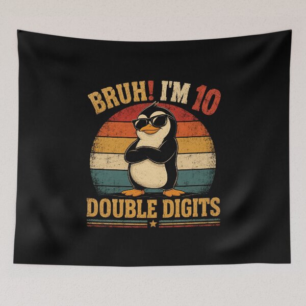 Item preview, Bruh I'm 10 Double Digits designed and sold by Animavera.