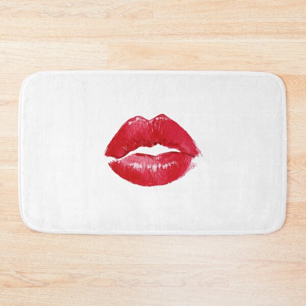 Item preview, Red Lipstick Kiss Hand Painted Lips designed and sold by jianina-alondra.