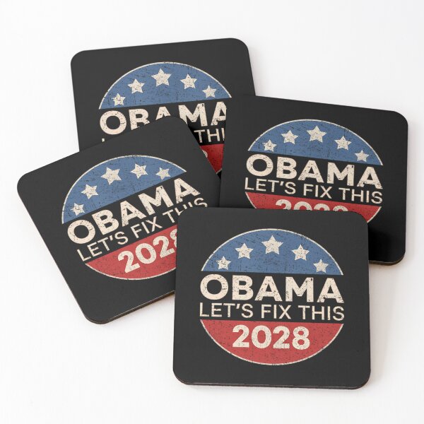 Item preview, Obama 2028 3Rd Term Let's Fix This Retro Button Obama 2028 designed and sold by RashasWashing.