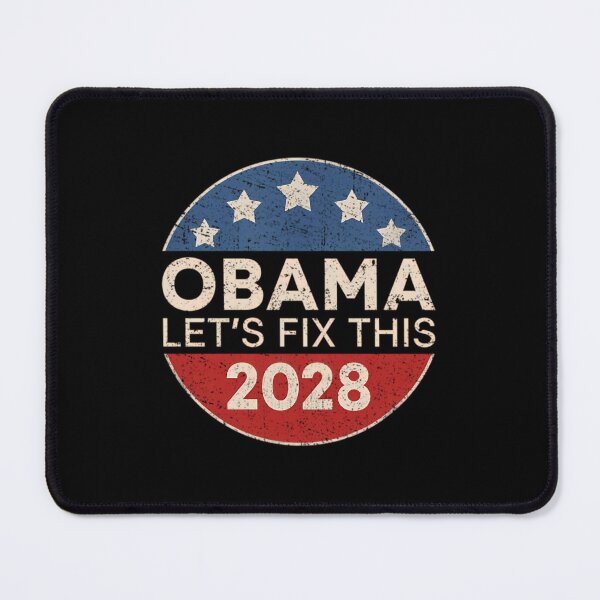 Item preview, Obama 2028 3Rd Term Let's Fix This Retro Button Obama 2028 designed and sold by RashasWashing.