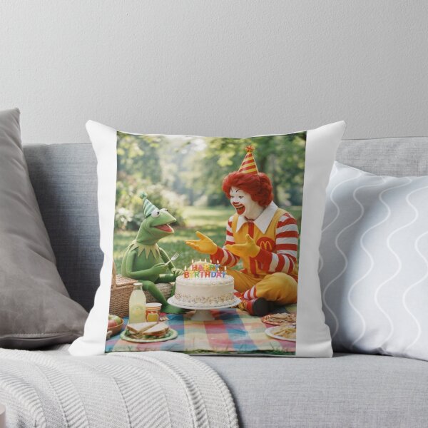 Item preview, Ronald mcdonald kermit the frog elmo grover miss piggy meme memes funny parody birthday christmas  designed and sold by CheeseBlueprint.
