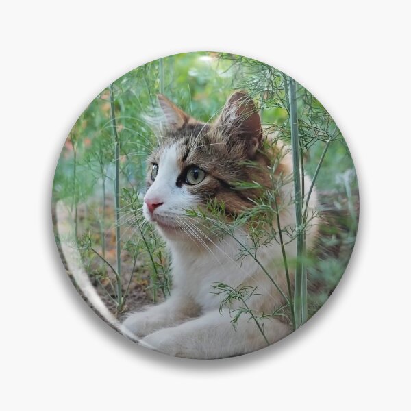 Item preview, Gato escondido en el jardín designed and sold by MB-CatPrints.