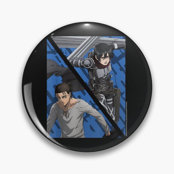 Item preview, AO Titan Final Season-"Eren Jeager & Mikasa Ackerman" designed and sold by SusanaElls.