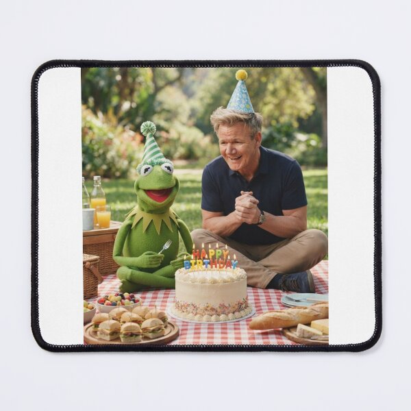 Item preview, Gordon ramsay kermit the frog elmo grover miss piggy meme memes funny parody birthday christmas designed and sold by CheeseBlueprint.