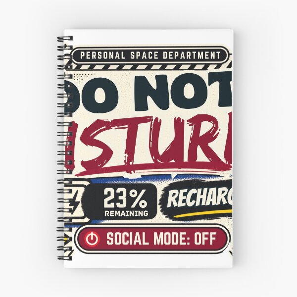 Item preview, DO NOT DISTURB — RECHARGING designed and sold by theOne_Design.