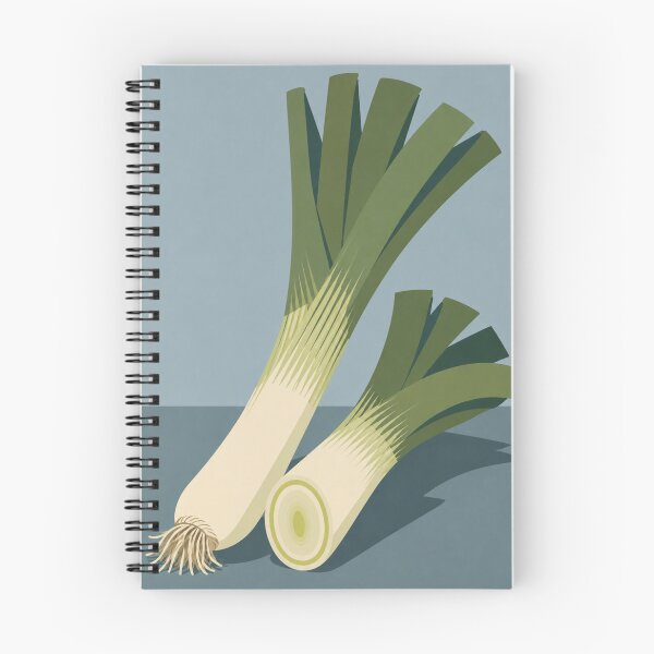 Item preview, Leek — Mid-Century Botanical Illustration designed and sold by Clementine Club.