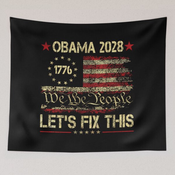 Item preview, Obama 2028 Let's Fix This designed and sold by RashasWashing.