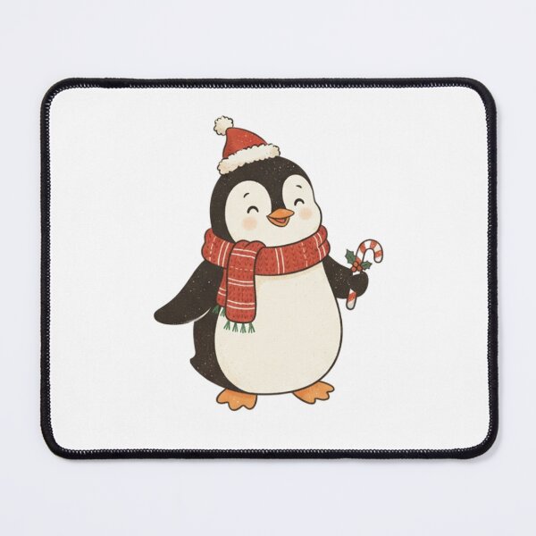 Item preview, Vintage Christmas Penguin with Santa Hat designed and sold by SOUFIANE1991.