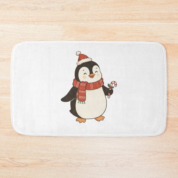 Item preview,  Vintage Christmas Penguin with Santa Hat  designed and sold by SOUFIANE1991.