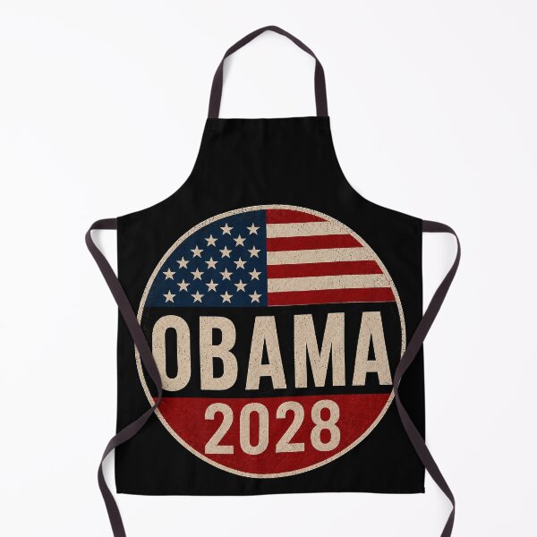 Item preview, Obama 2028 Retro American Flag Political Election designed and sold by Abigaildixon92.